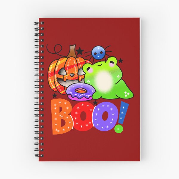 Item preview, Boo halloween spooky frog designed and sold by Quacktails.