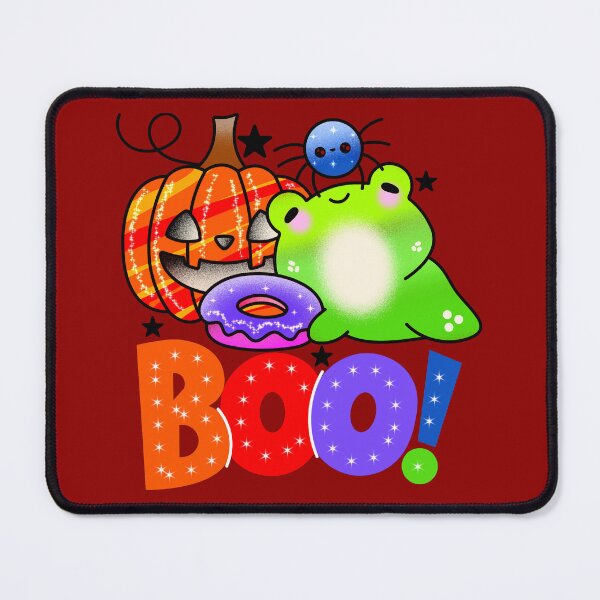 Item preview, Boo halloween spooky frog designed and sold by Quacktails.