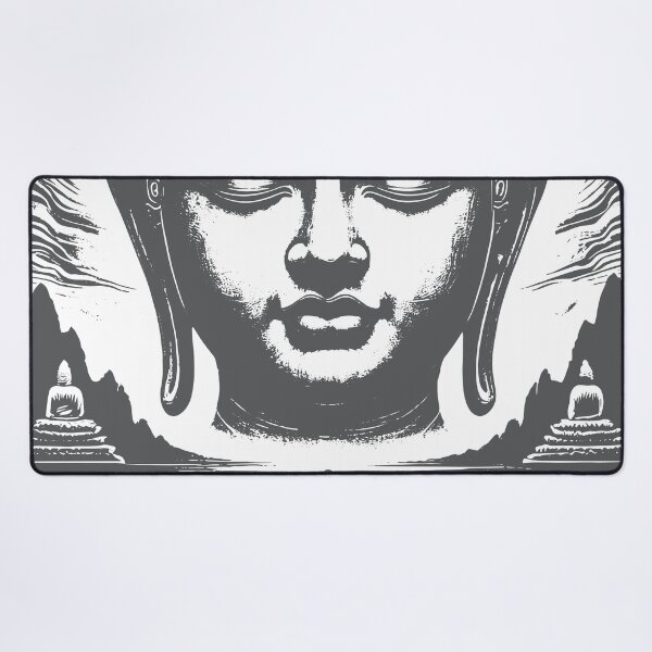 Item preview, The Path of Refuge | Buddha head poster designed and sold by KARTICK DUTTA.