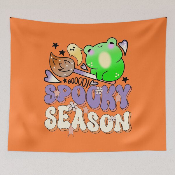 Item preview, Spooky halloween frog season  designed and sold by Quacktails.