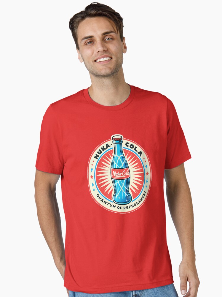 Imagen 1 de 7, Camiseta esencial con la obra nuka-cola , diseñada y vendida por vickiecalhoun.