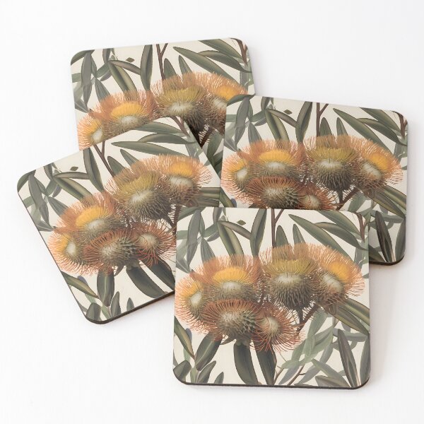 Item preview, Banksia Flowers No4 designed and sold by MysticalSVK.