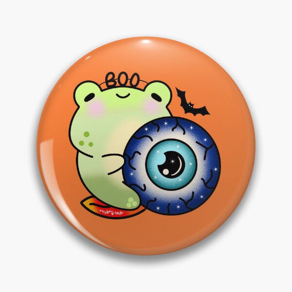 Item preview, Witchy boo cute halloween frog designed and sold by Quacktails.