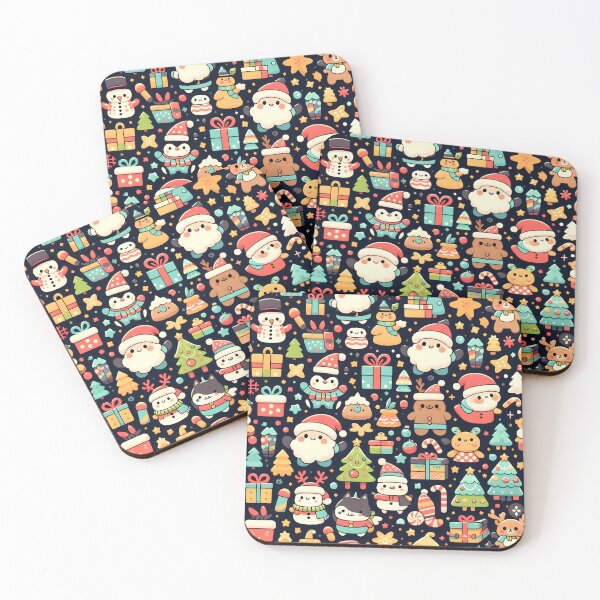Item preview, Festive Kawaii Christmas Wonderland designed and sold by CitrineLinker.