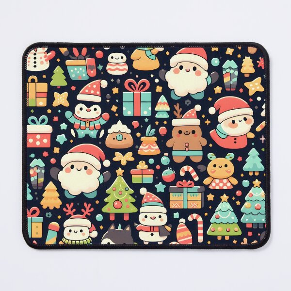 Item preview, Festive Kawaii Christmas Wonderland designed and sold by CitrineLinker.