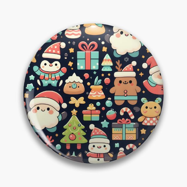Item preview, Festive Kawaii Christmas Wonderland designed and sold by CitrineLinker.
