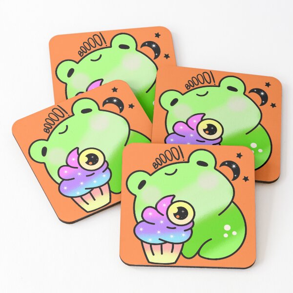 Item preview, Happy trick or treat cute halloween frog designed and sold by Quacktails.