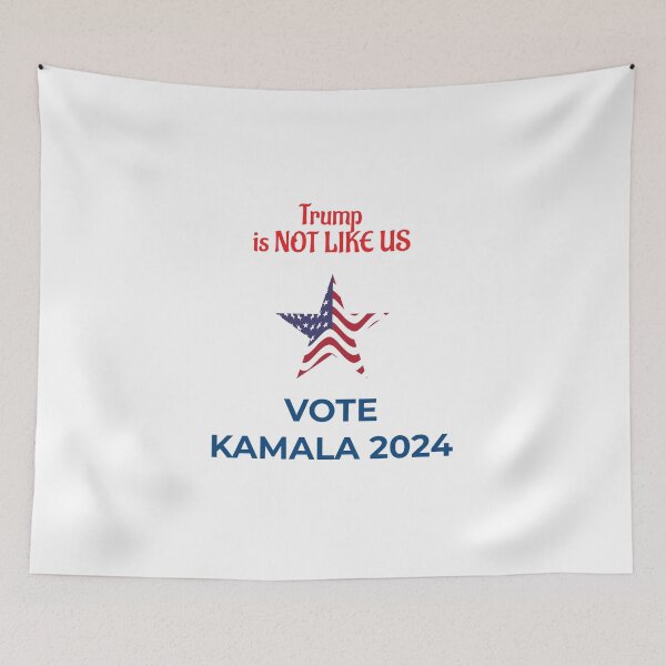 Item preview, Trump Is Not Like US Vote KAMALA designed and sold by KATKattalestv.