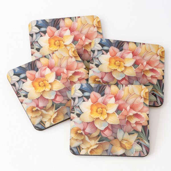 Item preview, Colourful Daffodils No2 designed and sold by MysticalSVK.