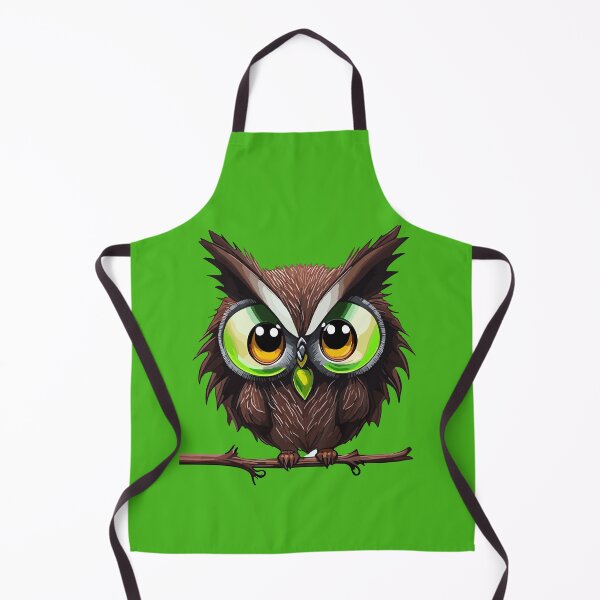 Item preview, Funny Owl, horned owl clip art. designed and sold by Sch1Stickers.