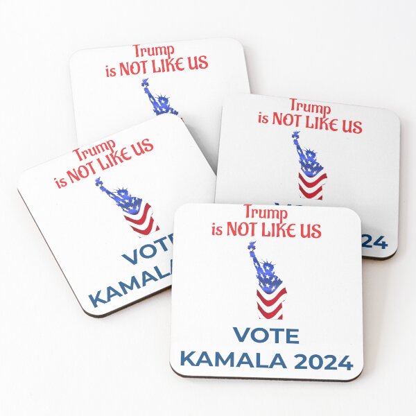 Item preview, Trump Is Not Like US Vote KAMALA - liberty designed and sold by KATKattalestv.