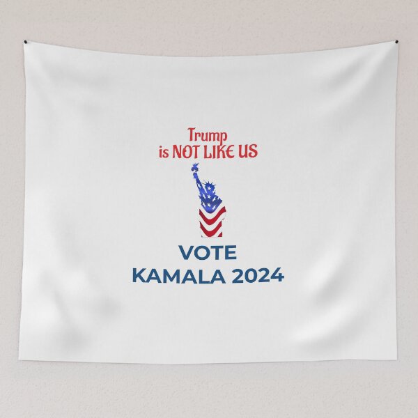 Item preview, Trump Is Not Like US Vote KAMALA - liberty designed and sold by KATKattalestv.