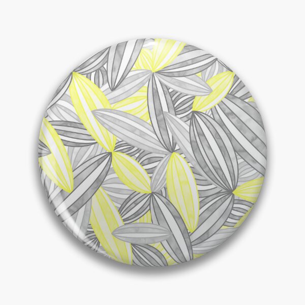 Item preview, Demigender Pride Abstract Zen Flower Petals Yellow Grey designed and sold by JoyfulJen.
