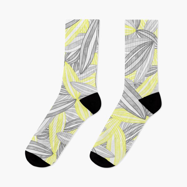 Item preview, Demigender Pride Abstract Zen Flower Petals Yellow Grey designed and sold by JoyfulJen.