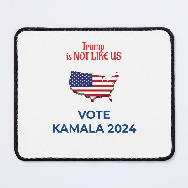 Item preview, Trump Is Not Like US Vote KAMALA - USA designed and sold by KATKattalestv.