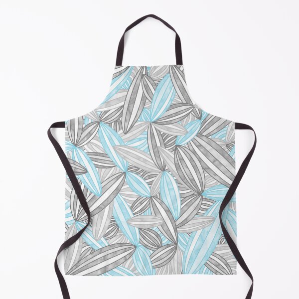 Item preview, Demiboy Pride Abstract Zen Flower Petals Blue Grey designed and sold by JoyfulJen.