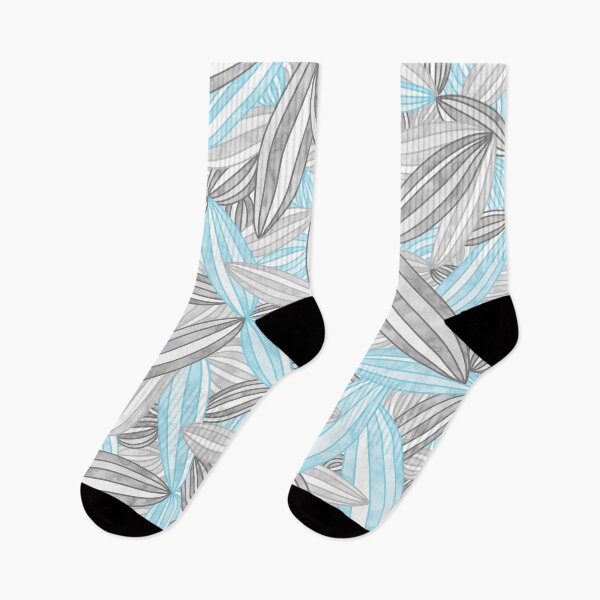 Item preview, Demiboy Pride Abstract Zen Flower Petals Blue Grey designed and sold by JoyfulJen.