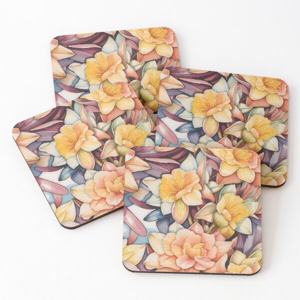Item preview, Colourful Daffodils No3 designed and sold by MysticalSVK.