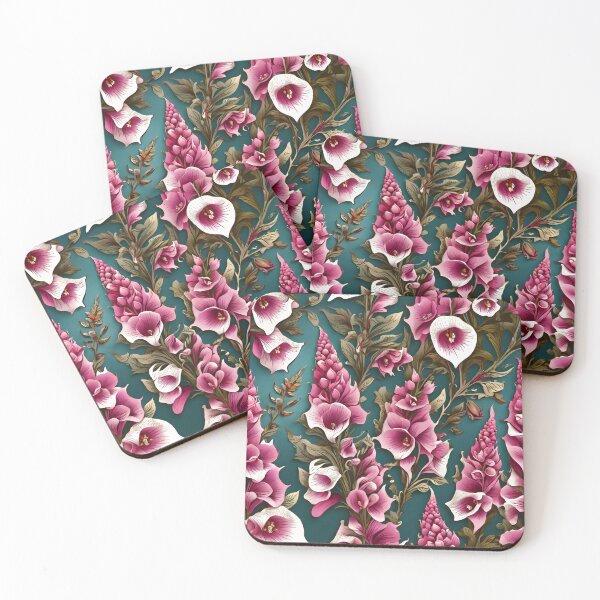 Item preview, Foxglove Flower Pattern designed and sold by HOMETOWN86.