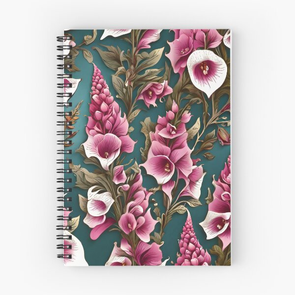 Item preview, Foxglove Flower Pattern designed and sold by HOMETOWN86.