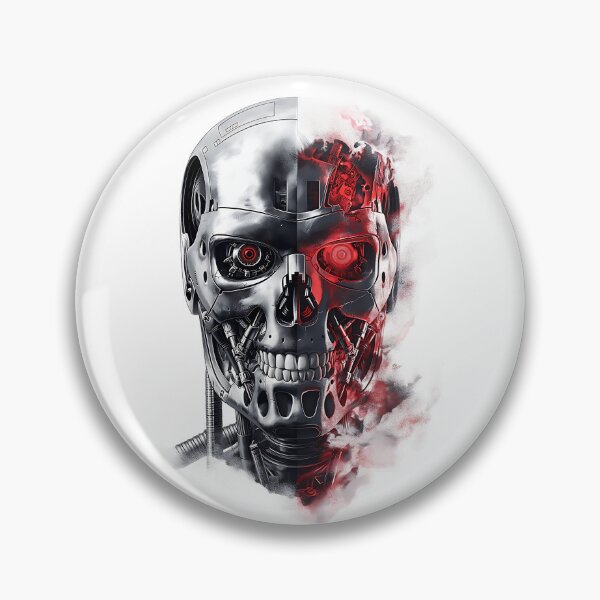 Item preview, Cybernetic Skull designed and sold by put1mali19.