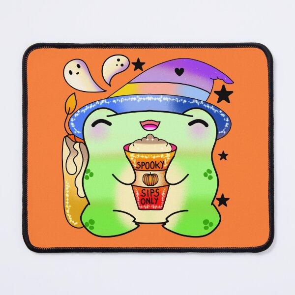 Item preview, Spooky ghoul halloween frog designed and sold by Quacktails.