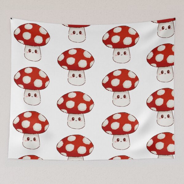 Item preview, Cute cartoon mushroom designed and sold by Fridayscorner.