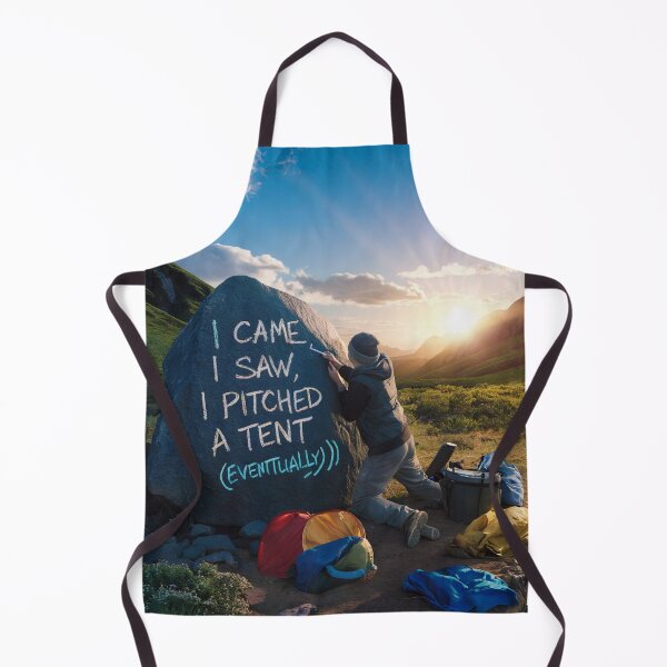 Item preview, I came, I saw, I pitched a tent (eventually) designed and sold by Campingtreats.