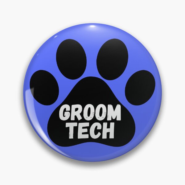 Item preview, Groom Tech Paw Print designed and sold by Corner-Distro.