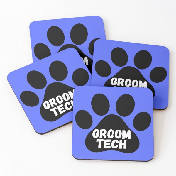 Item preview, Groom Tech Paw Print designed and sold by Corner-Distro.