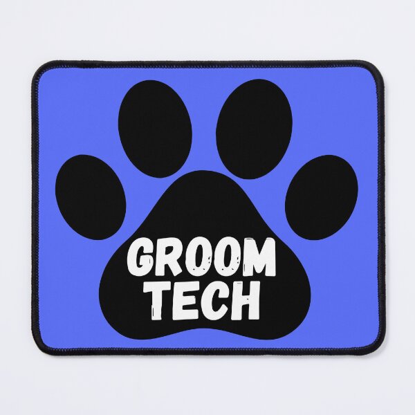 Item preview, Groom Tech Paw Print designed and sold by Corner-Distro.
