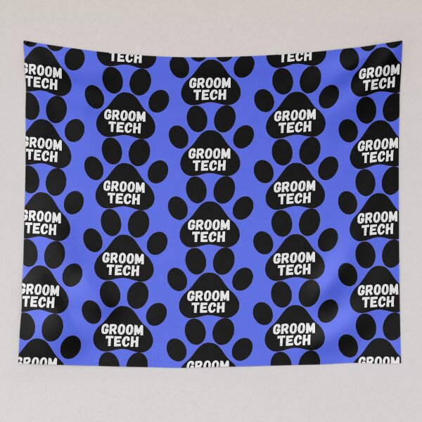 Item preview, Groom Tech Paw Print designed and sold by Corner-Distro.