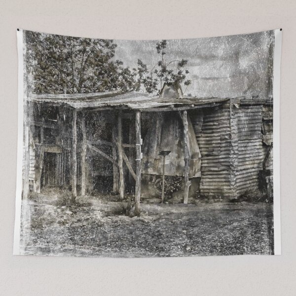 Item preview, Abandoned Shack 1 Goldfields Western Australia. Kalgoorlie Boulder WallsOfFame designed and sold by WallsOfFameAust.