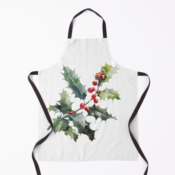 Item preview, Holly Berries Watercolor designed and sold by junkydotcom.