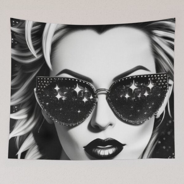 Item preview, Glam Fashion Lady Art designed and sold by TheDarkWardrobe.