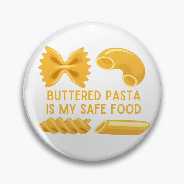 Item preview, buttered pasta safe food designed and sold by MOLLY DOHERTY.