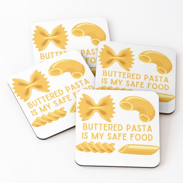 Item preview, buttered pasta safe food designed and sold by MOLLY DOHERTY.