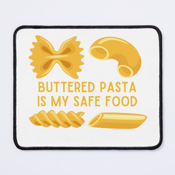 Item preview, buttered pasta safe food designed and sold by MOLLY DOHERTY.