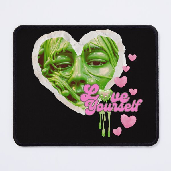 Item preview, Cute love yourself hurt slime Y2K punk Femme aesthetic designed and sold by LiveThrashLove.
