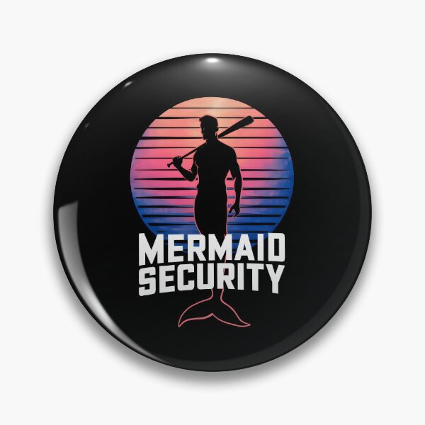 Artikelvorschau, Mermaid Security beschützt Papa entworfen und verkauft von HeadTurningArt.