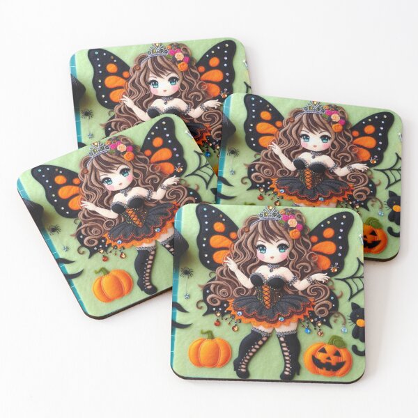 Item preview, Halloween Burlesque Fairy 2 designed and sold by FairytalePress.