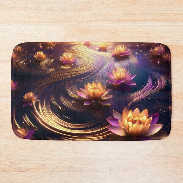 Item preview, Lotus Flowers In Light Streak  designed and sold by AussieAl.