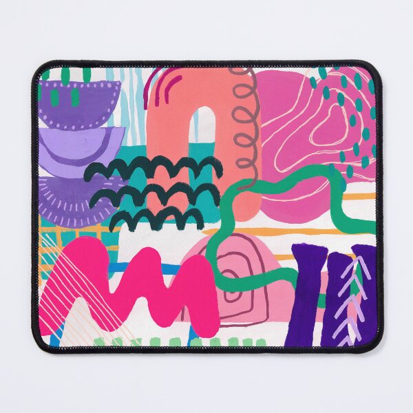 Item preview, Lots of Colorful Shapes with Dots and Stripes designed and sold by ewartick1.