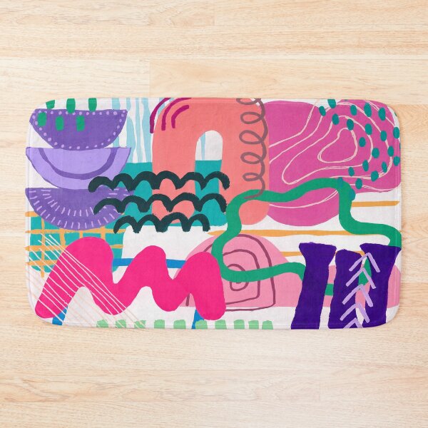 Item preview, Lots of Colorful Shapes with Dots and Stripes designed and sold by ewartick1.