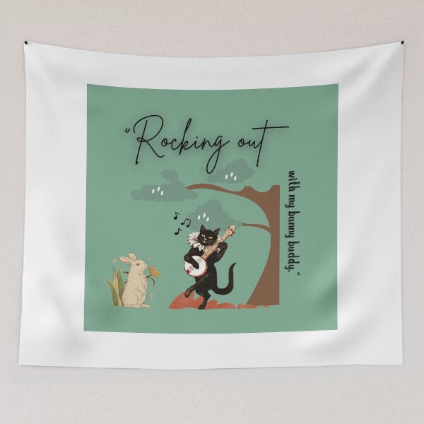 Item preview, Rocking Out With Bunny Friend designed and sold by EJYURIE.