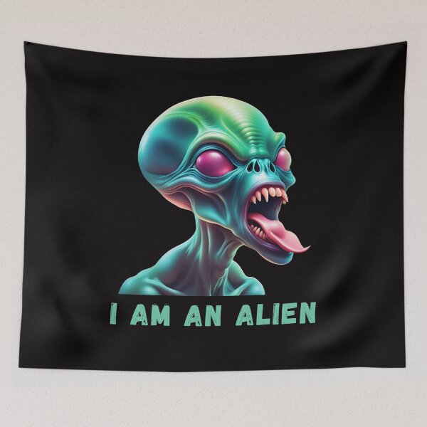 Item preview, I am an Alien Funny  designed and sold by Marcin-PL.