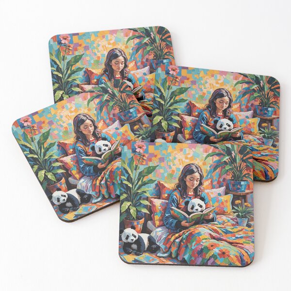 Item preview, Reading With Pandas designed and sold by IvaRenee.
