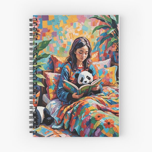 Item preview, Reading With Pandas designed and sold by IvaRenee.