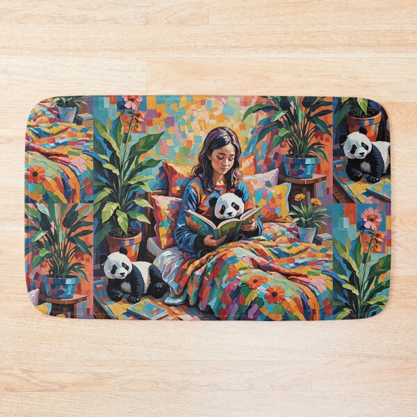 Item preview, Reading With Pandas designed and sold by IvaRenee.