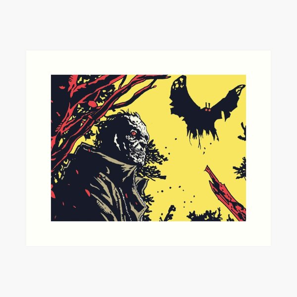Item preview, The Mothman and Indrid Cold designed and sold by Kenneth Alby-Seher.